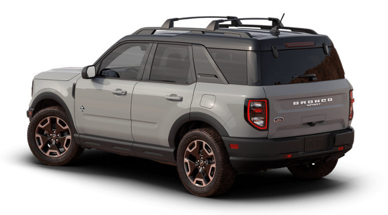 2021 Ford Bronco Sport Outer Banks™ Cactus Grey, 1.5L EcoBoost® Engine ...